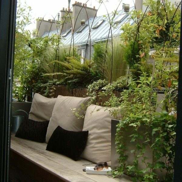 Balcoon paysagiste balcon paris 16 lecture coussins exterieur