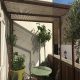 Balcoon paysagiste petite terrasse montmartre ambiance mediterraneenne